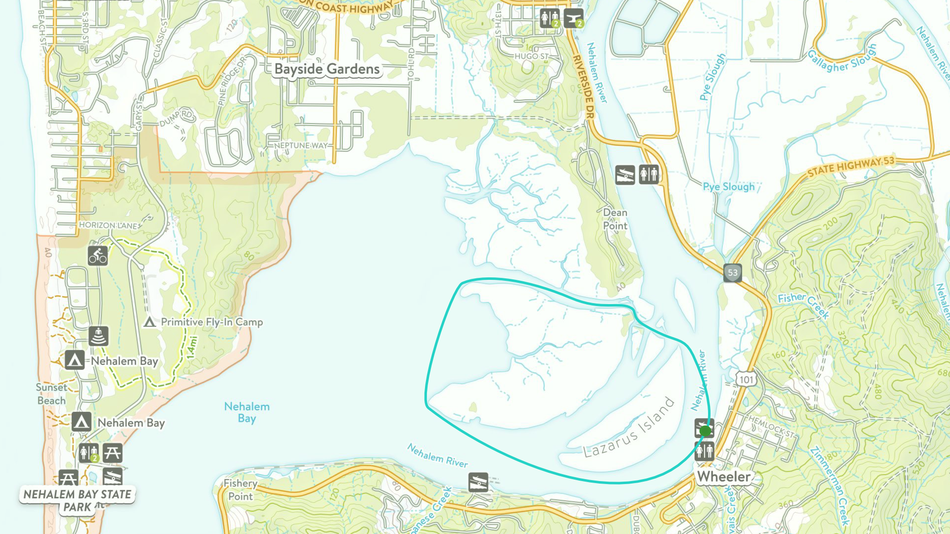 Route 2: 2 mile - Lazarus Island Paddle Classic Registration